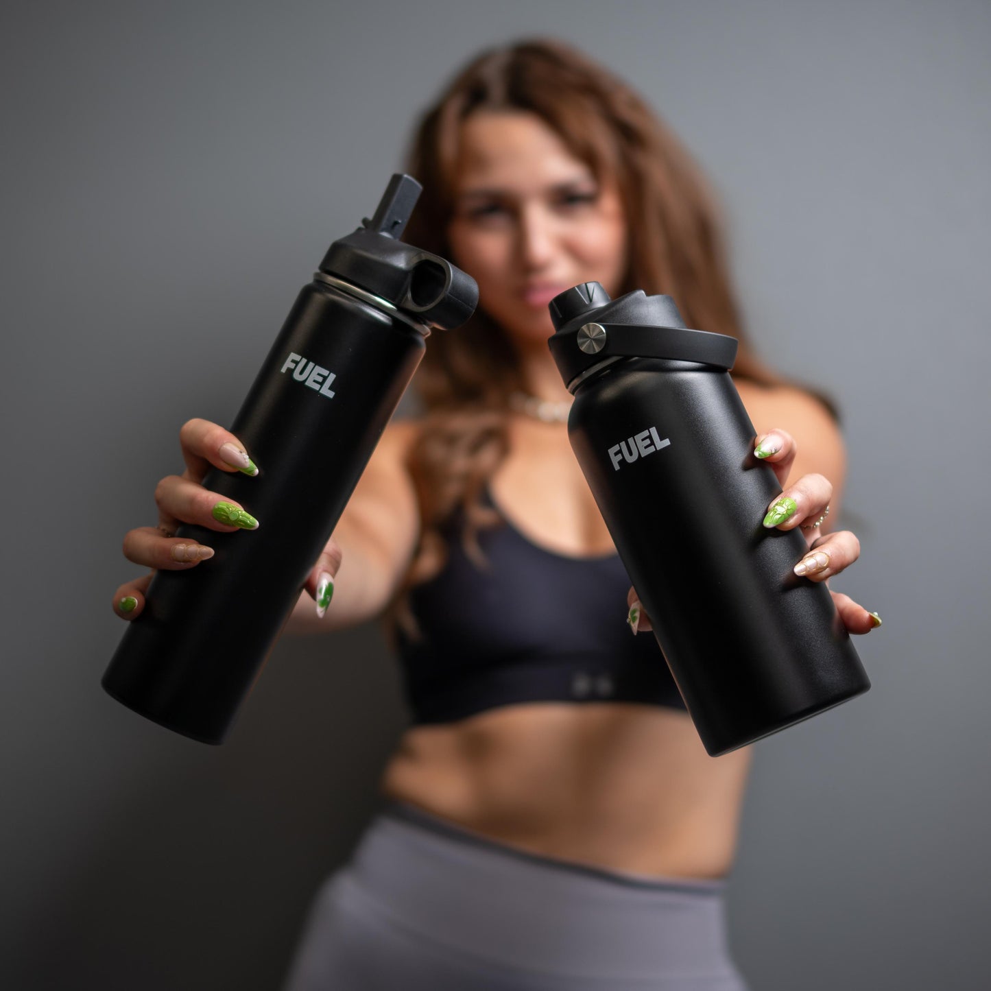 FUEL RVS Drinkfles 1 Liter - BPA vrije waterfles